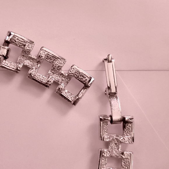 18" CHUNKY Silver-Tone Big Chain Link Choker Collar Necklace - Picture 3 of 6